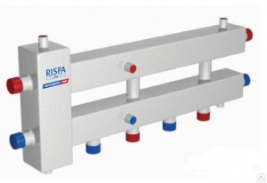RISPA Коллектор для котла ГРУ+КМГ 60-3ВН сталь с 3-мя кронштейнами
