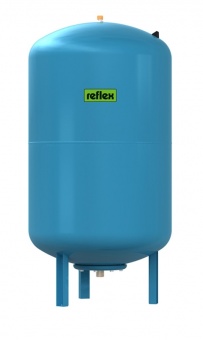 Reflex Мембранный бак DE 500 (10 бар) для водоснабжения вертикальный (цвет синий)