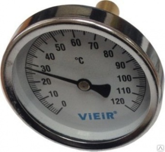 VIEIR Термометр гильзой 1/2 х 120